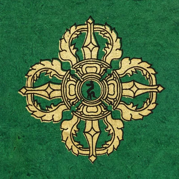 Emerald Green Double Dorje Journal Book
