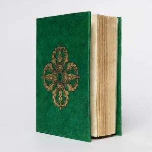 Emerald Green Double Dorje Journal Book
