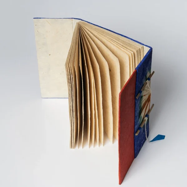 Handcrafted Lotus Glow Journal Book