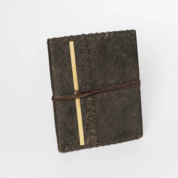 Dark Walnut Brown with Natural Bamboo Journal Book