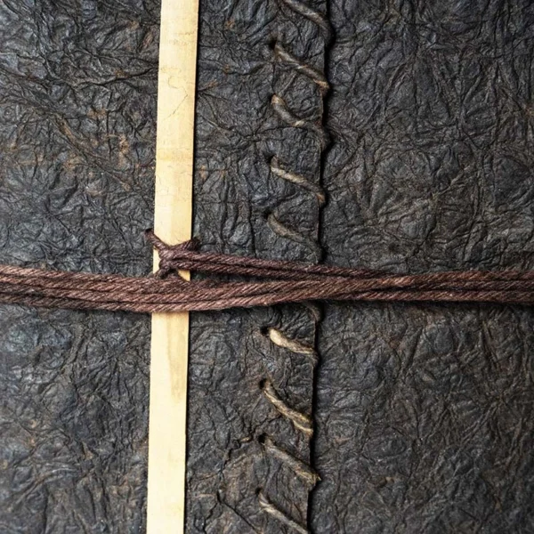 Dark Walnut Brown with Natural Bamboo Journal Book