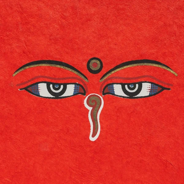 Red Buddha Eyes Journal Book