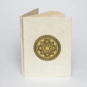 Natural White Mandala Journal Book