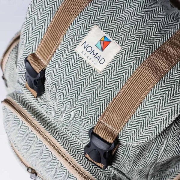 Handmade Hemp Backpack