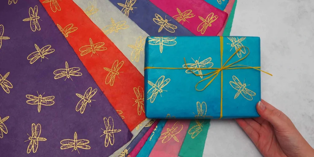 Lokta Wrapping Paper from lokta paper