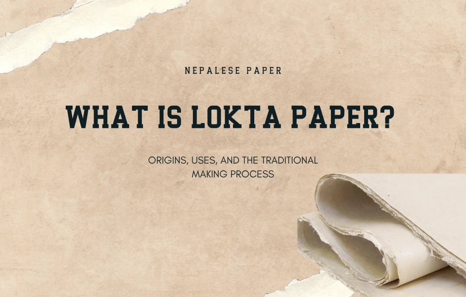 What is Lokta Paper, Origins, Uses, and the Traditional Making Process